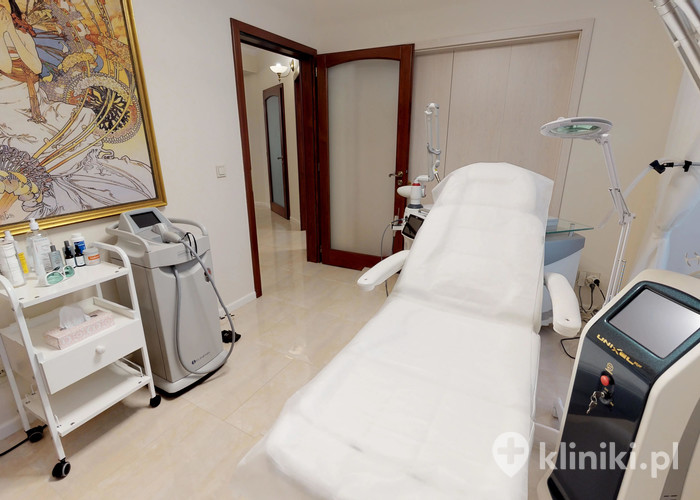 Gabinet zabiegowy w Klinika Dermatologii Estetycznej i Laseroterapii MEDICOR