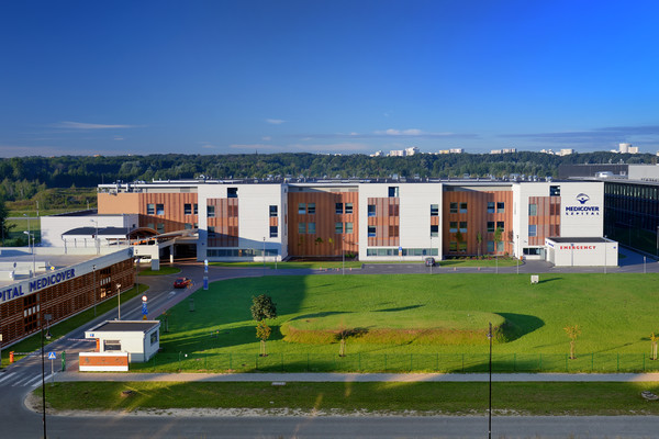 Wygląd zewnętrzny Szpital Medicover