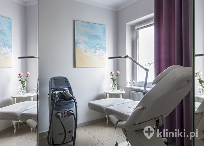 Gabinet zabiegowy w Centrum DER-MED Gabinet zabiegowy w Centrum DER-MED