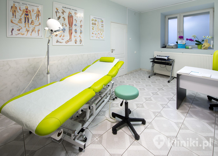 Gabinet zabiegowy w Centrum Medyczne Ortho-Plus Gabinet zabiegowy w Centrum Medyczne Ortho-Plus