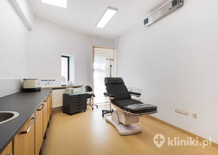 Gabinet zabiegowy w Centrum PLMED Gabinet zabiegowy w Centrum PLMED