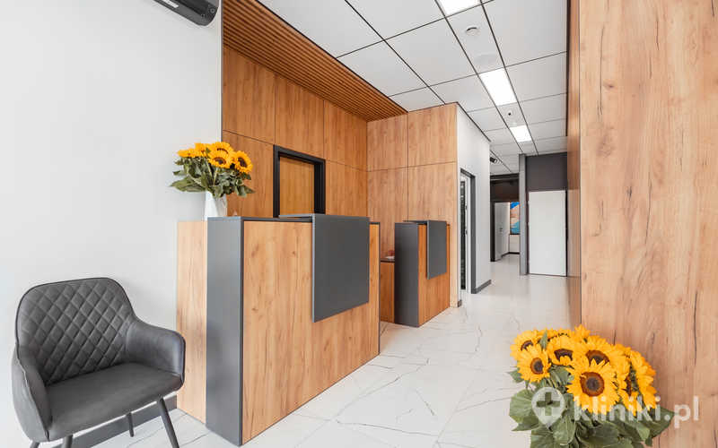 Recepcja, poczekalnia New Look Clinic