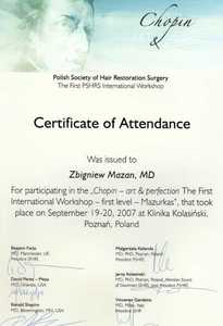 Polish Society of Hair Restoration Surgery - Workshop Polish Society of Hair Restoration Surgery - Workshop
