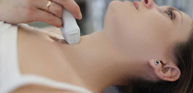 Biopsja cienkoigłowa tarczycy pod kontrolą USG