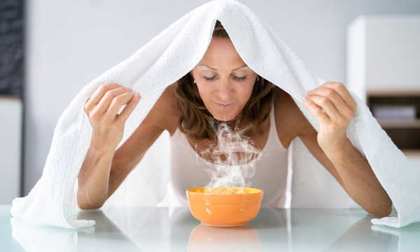 Inhalacja aromaterapeutyczna na zatkane zatoki