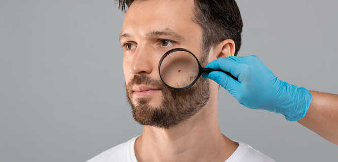 Usunięcie chirurgiczne zmiany skórnej