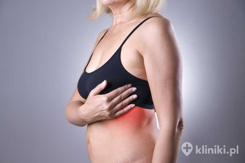 Badanie mammograficzne piersi pozwala wykryć zmiany, które nie są wyczuwalne palpacyjnie