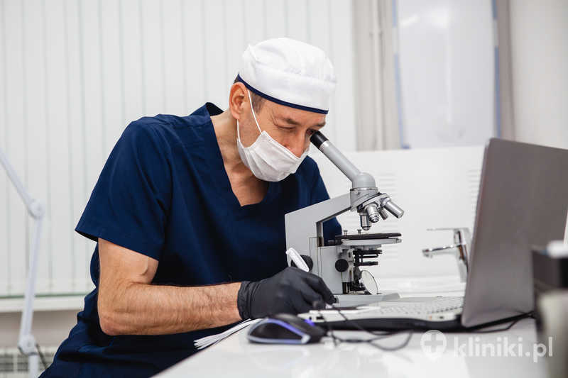 Badanie laboratoryjne materiału z biopsji Badanie laboratoryjne materiału z biopsji