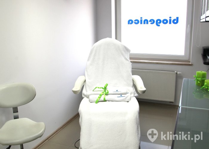 Gabinet zabiegowy w Biogenica Klinika Piękna Gabinet zabiegowy w Biogenica Klinika Piękna
