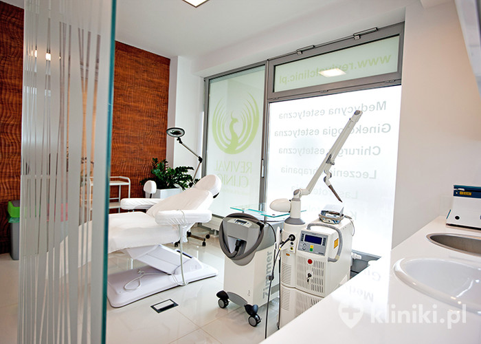 Gabinet zabiegowy w Revival Clinic Gabinet zabiegowy w Revival Clinic