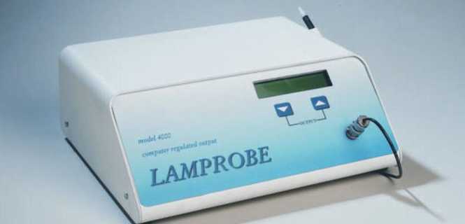 Urządzenie do radiotermolizy zmian skórnych Lamprobe