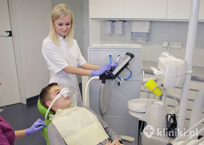 Gabinet zabiegowy w Dentim Clinic Gabinet zabiegowy w Dentim Clinic