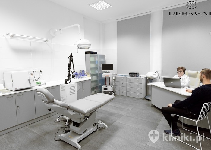 Gabinet zabiegowy w Centrum Dermatologiczno-alergologiczne Gabinet zabiegowy w Centrum Dermatologiczno-alergologiczne