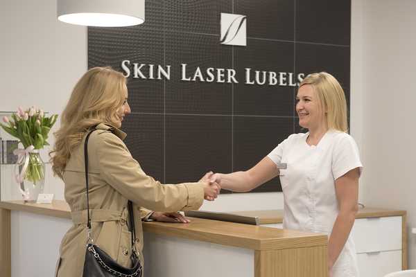 Recepcja, poczekalnia Skin Laser Lubelscy - Bielsko-Biała